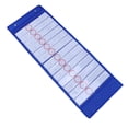 thumbnail image 3 of Miangastore Horaire de Classe en Classe Design à Carreaux Bleus 1Pcs 35,4 x 13 Po, 3 of 8