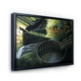 thumbnail image 3 of Designart 'Old Watermill In Green Nature Landscape' Lake House Framed Canvas Wall Art Print, 3 of 5