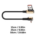 thumbnail image 3 of Short USB Type C Cable Fast Charging Durability Braided Cord for Quick Power Delivery and Travel Use, 3 of 8