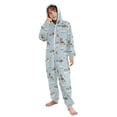 thumbnail image 5 of Cute German Shepherd Pattern One Piece Pajamas Soft Jumpsuit Cozy Sleep and Play Romper Zipper and Pockets 13Y-14Y, 5 of 8