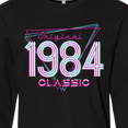thumbnail image 4 of Inktastic Born in 1984 Throwback Birthday Long Sleeve T-Shirt, 4 of 5