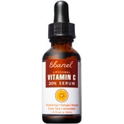 Ebanel 20% Vitamin C Serum for Face with Hyaluronic Acid, Brightening Face Serum 1fl oz