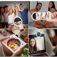 thumbnail image 2 of Graflsoa Portable LED Clip-On Ring Light with 3 Brightness Levels, Rechargeable for Phones, Tablets, and Makeup Mirrors, 2 of 4