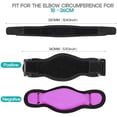 thumbnail image 2 of 2 Pairs Tennis Elbow Support Strap, Golfers Elbow Brace with Compression Pad for Men & Women; Counterforce Tendonitis Elbow Strap for Tennis & Golfer's Elbow Pain Relief, 2 of 7