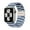 U Blue/White, variant on TECH CIRCLE For Apple Watch 42/44/45/49mm Adjustable Elastic Watch Band, Nylon Stretchy Solo Loop Bracelet Women Replacement for iWatch Bands Ultra 1/2 Series SE/9/8/7/6/5/4/3/2/1,AW Black