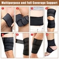 thumbnail image 6 of SupreGear 2-Pack Adjustable Thigh Compression Wrap, Leg Support Sleeves, Khaki, 79 in, 6 of 7