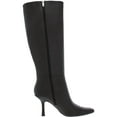 thumbnail image 2 of Marc Fisher Womens Vedant Faux Leather Pumps Knee-High Boots, 2 of 3