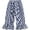 25Blue148, variant on Girl's Plaid Pants Loose Fit Elastic Waist Casual Home Wear Trousers Everyday Play Pant With Ruffled Hem Comfortable Bottoms 9-12 Months