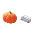 thumbnail image 5 of Pumpkin Pillow Home Decoration Storage Basket Wire Organizer Soft Plush Iron Material for Bedroom Kitchen Bathroom Scene, 5 of 8