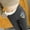 Gray Full Length Pants Leggings 1, variant on Ernkv Pants for Women Casual Span Ladies Leggings High Waist Keep Warm Long Pants with Pocket Black XL