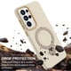 thumbnail image 4 of Para Samsung Galaxy S26 Ultra 5G Case (Compatible With MagSafe) con Soporte Invisible de Anillo en O Magnético, Funda de Teléfono a Prueba de Golpes de Grado Militar, Albaricoque, para Galaxy S26 Ult, 4 of 7