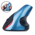 thumbnail image 3 of xeoereki 2.4GHz 5 Buttons Rechargeable Battery Wireless Ergonomic Vertical Optical Mouse Black, 3 of 8
