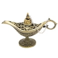 thumbnail image 1 of Advancent 1 pieza tradicional ahueca hacia fuera el cuento de hadas Aladdin lámpara mágica Wishing Tea Pot Genie lámpara Vintage Retro juguete Decoración del hogar No.02, 1 of 5