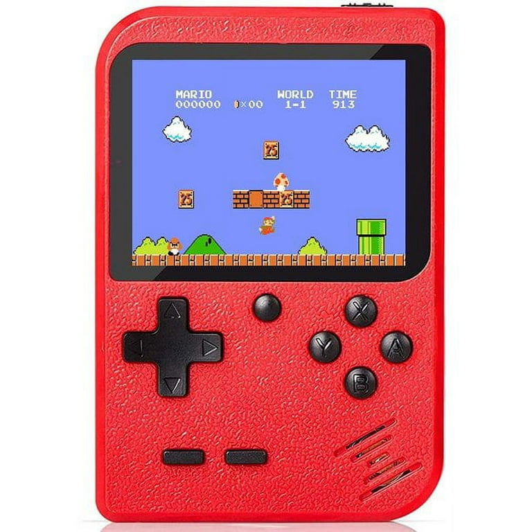 Christmas Gift Handheld Game Console, Retro Video Game Player, Classical FC  Games, Mini 3-Inch Color Screen, Support Connecting TV for Kids Boy Girl