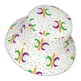 thumbnail image 3 of Bingfone Mardi Gras Carnival1 Bucket Hat For Men Women,Packable Reversible Printed Sun Hats,Fisherman Outdoor Travel Hiking Beach Caps, 3 of 9