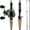Spartacus II-Cast-7'1'' Medium Heavy-left Handed-2pcs, variant on KastKing Twin-Tip Fishing Rod and Reel Combo, Spinning & Casting Combo, Fishing Poles and Reels Combo 2-Piece Rods with Extra Tips-Spartacus II