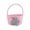 Pink, variant on Boovnll Easter Basket, Large Capacity Cute Easter Bunny Woven Basket with Handle & Long Ears Easter Baskets for Eggs Hunting Baskets Easter Gift Bag, Easter Decorations
