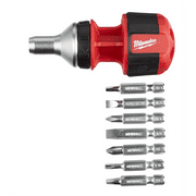 Milwaukee Tool 8-in-1 Compact Ratcheting Multi-bit Driver