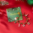 thumbnail image 5 of NICKSUN Christmas Crystal Beaded Stretch Charm Bracelets for Women, Enamel Santa Reindeer Snowflake Candy Cane Glove Bell Stackable Bracelet, Festive Xmas Holiday Party Jewelry Gift, 5 of 9
