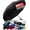 Black, variant on Strongest Windproof Travel Umbrella (Compact, Superior & Beautiful), Small Strong but Light Portable and Automatic Folding Rain Umbrella, Durable Grip, Fits Car & Backpack