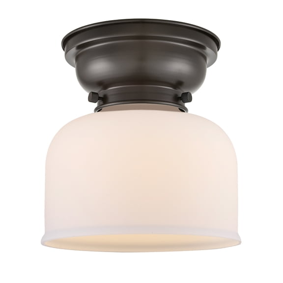 Innovations 623-1F-OB-G71-LED Large Bell 1 Light 8 inch Flush Mount, Oil Rubbed Bronze