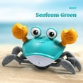 thumbnail image 2 of Zivmin Sensing Crawling Crab Tummy Time Baby Toys Interactive Walking Dancing Toy with Music Sounds & Lights, USB Charging, 2 of 8