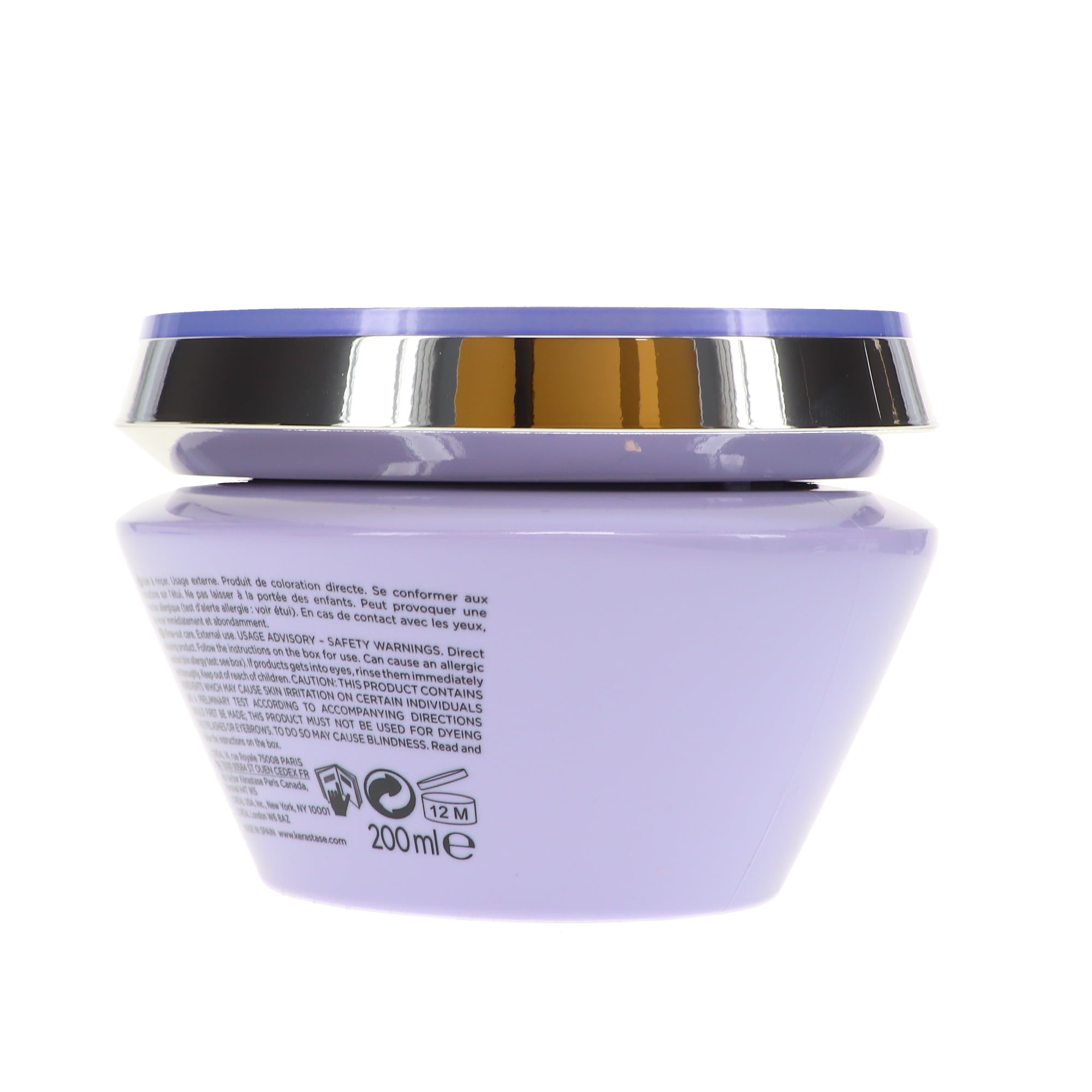 Kerastase Blond Absolu Hair Masque Ultra-Violet Purple Hair Mask, 6.8 fl Oz