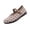 Khaki, variant on Women's Mesh Ballet Flats Comfortable Dressy Trendy Round Closed Toe Mary Jane Flat Shoes Women's Polka Dots Flats Casual Work Shoes