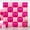 A01 - Hot Magenta and Pearlescent Pink, variant on 25PCS Pearl Pink and White Square Foil Balloons Wall Backdrop Double Sided Pink and Pearl White Balloons Arch Kit for Wedding Birthday Baby Shower Bride Girl Party Decorations
