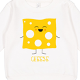 thumbnail image 3 of Inktastic Cute Kawaii Cheese Toddler Sweatshirt, 3 of 4