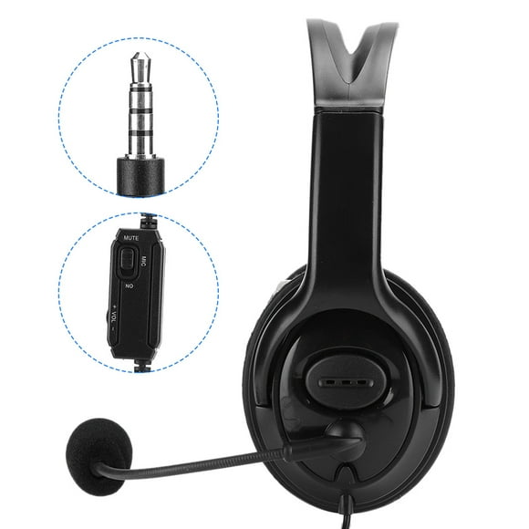 3.5MM Headset, Headphone, Two Colors Call Headphone, For , Black With White Box Packaging