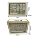 thumbnail image 6 of sunsanly Wood Money Box with Counter 500/1000/2000/3000/5000/10000 Euros Piggy Bank Coin Cash Container Kids Adults Money Saving Case Jar Christmas Gift, 6 of 8