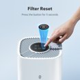 thumbnail image 4 of TaoTronics 3-in-1 Active Carbon Air Purifier Filter, H13 True HEPA Air Purifier Replacement Filter for TT-AP006, 4 of 7