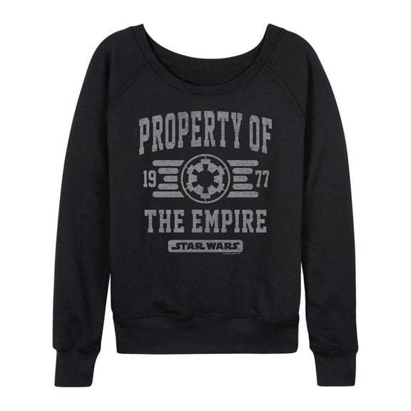 Star Wars - Property Of Empire - Women's French Terry Pullover Sweatshirt