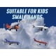 thumbnail image 4 of Toy Airplane 6 Pack Mini Diecast Aircraft, Playset Includes Glider and Airlines Planes for Birthday Party Favor Toys for Kids and, 4 of 5