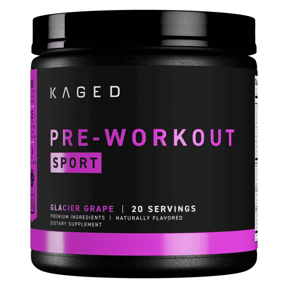 Pre-Kaged Sport Pre-Workout - Glacier Grape (9.38 oz. / 20 Servings)
