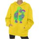 thumbnail image 1 of Chaqueta con capucha Punk suelta con cremallera y estampado de Halloween para mujer, abrigo, sudaderas con capucha, abrigo Pompotops qwe15441, 1 of 7