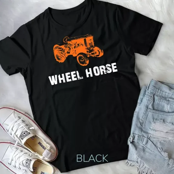 Wheel Horse Garden Tractor T Shirt For Men Graphic Vintage Unisex T-Shirt Unisex S-5XL Hot Trending Shirt, Vintage Birthday Gift