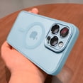 thumbnail image 1 of Luxury Clear For Magsafe Case For iPhone 14 13 12 11 15 Pro Max Plus Cases Magnetic Wireless Charge Translucent Shockproof Cover, 1 of 7
