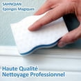 thumbnail image 5 of 20PCS White Magic Sponges - Thickness 25 mm, Cleaning Melamine Sponge, Magic Eraser for Swimming Pool, Wall, Bathroom, Kitchen, Floor, Wall, Windows - 100×60 MM, 5 of 5