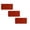 Brick Red/16.8"×6.6"/3Pcs, variant on WUJDF 1Pc 15 Cavity Cake Pan Silicone Eclair Mold,Non-stick Finger Shaped Molds Cylinder Silicone Trays for Cnady,Eclair,Bread,Muffin,Soap,Resin