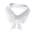 thumbnail image 2 of Accesorios versátiles de cuello falso de encaje de las mujeres Collar falso para la blusa del suéter Estilo a, 2 of 8