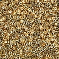 thumbnail image 2 of Miyuki Delica Seed Beads – Size 11/0 (1.6 mm), DB0034, Light 24K Gold Plated, 7.2 g, Approx. 1440 Beads, 2 of 7