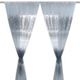 thumbnail image 1 of FLhrweasw Cortinas Tul Con para Sala Estar Media Ventana Opaca (gris), 1 of 9