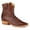 Cognac, variant on Women's Stetson Riley Ankle Leather Boots Handcrafted Cognac