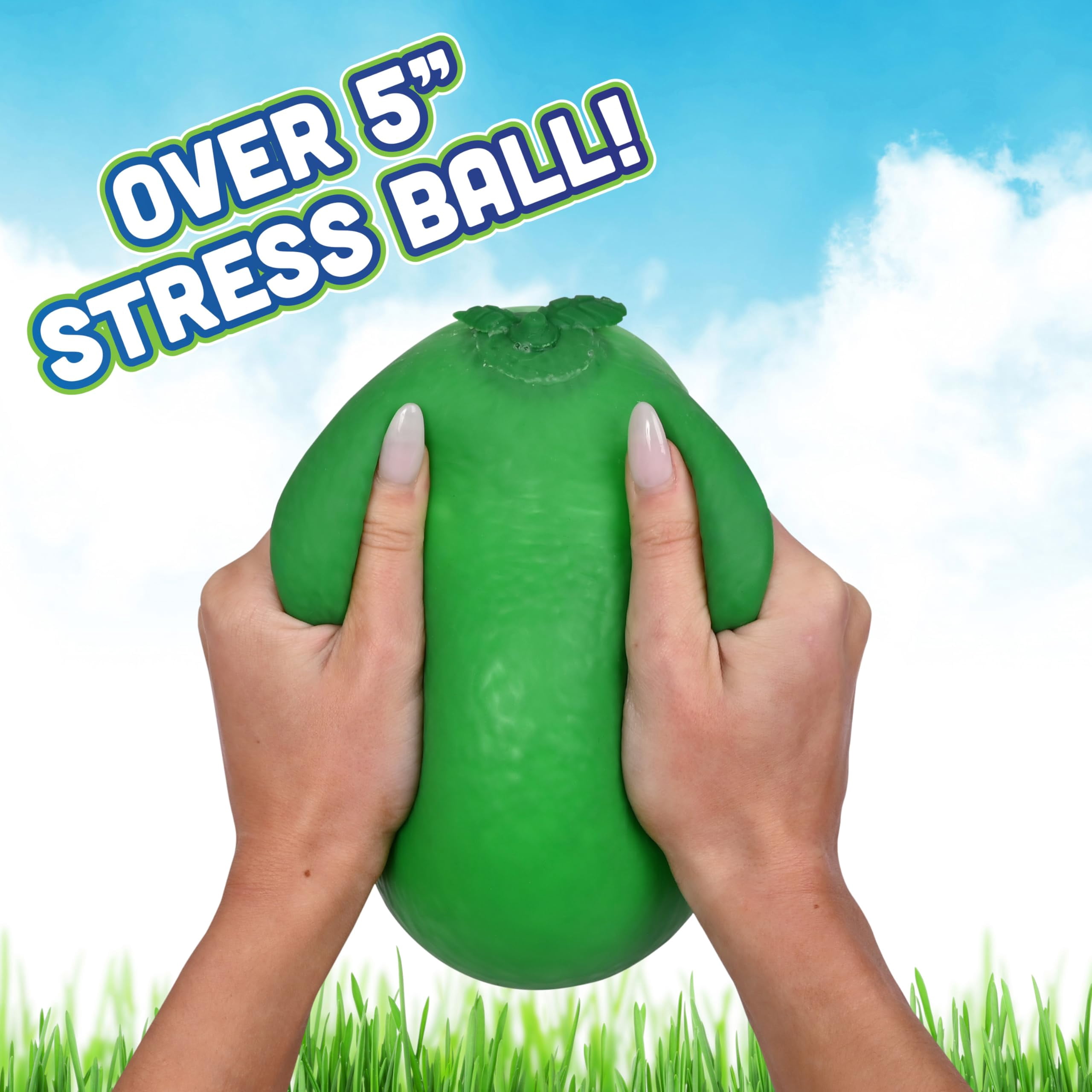 Giant Fruit Jumbo Squishies Lime Squishy Tool, Toymendous Adult Sensory Decompression Supply (1 Pc)