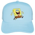 thumbnail image 2 of Spongebob Squarepants Running Spongebob Foam Snapback Trucker Hat - Unisex for Men and Women, 2 of 5