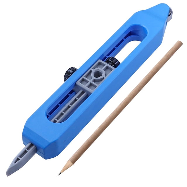 Profile Scribing Ruler Woodworking Carpenter Manual Contouring Measuring Scribe Gauge Irregular Tile Ply Edge Meter Tool Without Pencil