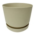 thumbnail image 1 of Maceta Edenika Formec con Plato 14  Pulgadas Ivory, 1 of 3