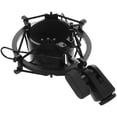 thumbnail image 1 of KAKOWELY microphone wall mounts Microphone Shock Mount Condenser Microphone Clip Mic Stand Metal Rack For Music Recording Broadcasting Microphone Holder Bracket, 1 of 5